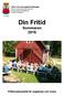 Din Fritid Sommaren 2015