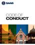 Saabs CODE OF CONDUCT