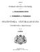 INLEDNING TILL. Föregångare: Årgångarna 1860-1892 offentliggjorda i: Statistisk tidskrift / utgifven av Kongl. Statistiska centralbyrån.