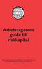 Arbetstagarens guide till riskkapital