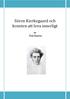 Sören Kierkegaard och konsten att leva innerligt. av Ted Harris