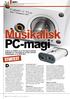 Musikalisk PC-magi. STORTEST Det är bara att inse: CD-formatet är historia. HIFI 6 D/A-omvandlare med USB