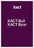 XACT Bull XACT Bear MARKNADSFÖRINGSMATERIAL