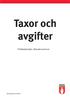 Taxor och avgifter. Fritidsnämnden, Skövde kommun. Reviderad 2014-08-01