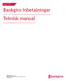 Bankgiro Inbetalningar Teknisk manual