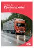 Djurtransporter. Handbok för. Version 3-2014