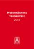 Motormännens valmanifest 2014