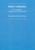 Kriminologiska institutionen Stockholms universitet. Rapport 2007:1. Redaktörer: Hanns von Hofer & Anders Nilsson