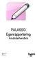 PALASSO Egenrapportering Användarhandbok. Version 5.30 Rev R 2012-03-30
