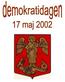 Demokratidag 17 maj 2002