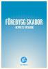 FÖREBYGG SKADOR - HEMMETS TIPSGUIDE