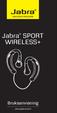 Jabra SPORT. Bruksanvisning. www.jabra.com