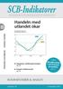 SCB-Indikatorer. Handeln med utlandet ökar. Kommentarer & Analys. I fokus: Detaljhandeln i ett branschperspektiv. sid 12. Nummer 10 4 november 2014