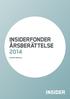 insiderfonder årsberättelse 2014 insiderfonder Ab