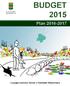 BUDGET 2015 Plan 2016-2017