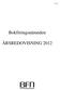 1 (29) Bokföringsnämnden ÅRSREDOVISNING 2012