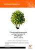 Förvaltningsövergripande verksamhetsplan för energifrågor 2015 2018. KS 2013/0661. Antagen av kommunfullmäktige den 29 september 2014.