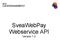 SveaWebPay Webservice API Version 1.2