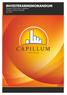 Investerarmemorandum Inbjudan till teckning av obligation Capillum Holding AB (publ) Juni 2013