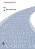 Årsredovisning 2005. Bilaga 5 SÄRSKILDA REDOVISNINGAR