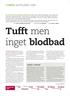 Tufft men inget blodbad