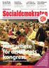 Socialdemokraten. Hårt arbete för distriktets kongress. Tider och talare vid årets Första maj. 147 motioner behandlades på en dag