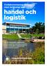 handel och logistik Civilekonomprogrammet med inriktning mot Handelshögskolan Umeå universitet Vill ditt företag/din organisation...