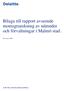 Bilaga till rapport avseende momsgranskning av nämnder och förvaltningar i Malmö stad. Novemer 2009