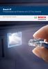 Bosch IP Presentation av IP-teknik och CCTV:s framtid. Bosch IP Network Video Produktguide