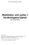 Mobilister och nallar i forskningens tjšnst Jan Einarsson