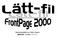 Sammanställd av Peter Essen Datoriet - Lundby 2002-05-07