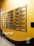 Digitalt. Fastighetsboxar Våningsregister Sensorsystem Passersystem Boenderegistret