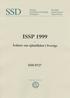 ISSP 1999 - ÅSIKTER OM OJÄMLIKHET I SVERIGE II SSD 0727. Primärforskare Stefan Svallfors Sociologiska institutionen Umeå universitet