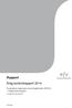 Rapport Årlig kontrollrapport 2014. Europeiska regionala utvecklingsfonden (ERUF) Regionala program CCI 2007 SE 162 PO 001-8 ESV 2015:8