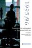 1995/96. Årsrapport för universitet & högskolor 1995/96. 18 månader. Högskoleverkets rapportserie 1996:17 R Sveriges officiella statistik