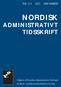 NORDISK ADMINISTRATIVT TIDSSKRIFT