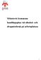 Personalavdelningen /MR. Mönsterås kommuns handlingsplan vid alkohol- och drogmissbruk på arbetsplatsen