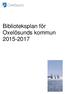 Biblioteksplan för Oxelösunds kommun 2015-2017