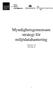 Myndighetsgemensam strategi för miljödatahantering. Version 1.0 2015-06-16