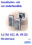 UNICARD UNICARD RC-434. Ver. 1.2 1. INTRODUKTION