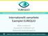 Internationellt samarbete Exemplet EUREQUO. Mats Lundström Konsult för EUREQUO och Nationella Kataraktregistret