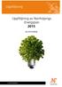 Uppföljning. Uppföljning av Norrköpings Energiplan 2015 KS 2015/0058