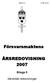 Försvarsmaktens ÅRSREDOVISNING 2007