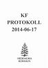 PROTOKOLL 2014-06-17 HEDEMORA KOMMUN