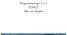 Programmering i C++ EDA623 Mer om klasser. EDA623 (Föreläsning 6) HT 2013 1 / 26