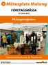 FÖRETAGSMÄSSA 27-29/9 2012 Mässprogram Utställarförteckning & Mässkarta
