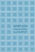 WHIPLASH- KOMMISSIONENS SLUTRAPPORT