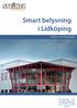 Smart belysning i Lidköping. Rörelse- och närvarovakter