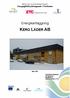 KERO LÄDER AB. Energikartläggning. Etablering och marknadsutveckling för Energieffektivt företagande i Norrbotten. Mars 2007