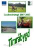 Leaderstrategi 2007-2013